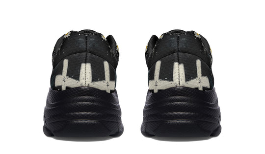 Graveyard Bloom Chunky Sneakers