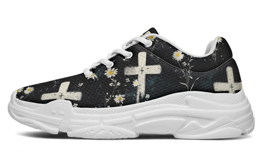 Graveyard Bloom Chunky Sneakers