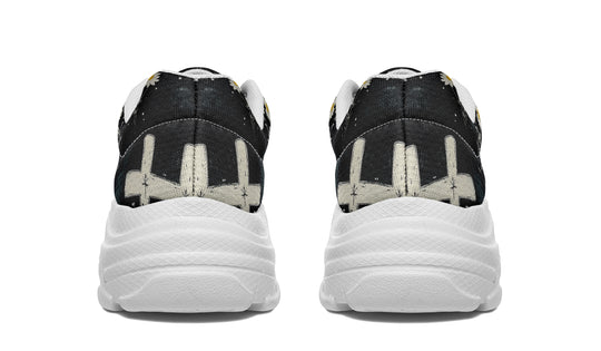 Graveyard Bloom Chunky Sneakers