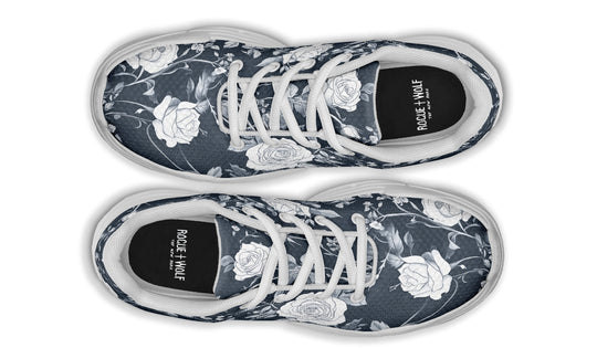Steel Rose Romance Chunky Sneakers