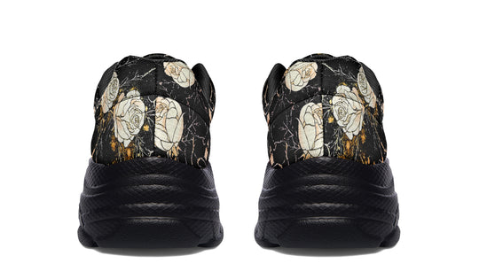 Kintsugi Rose Chunky Sneakers