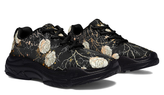 Kintsugi Rose Chunky Sneakers
