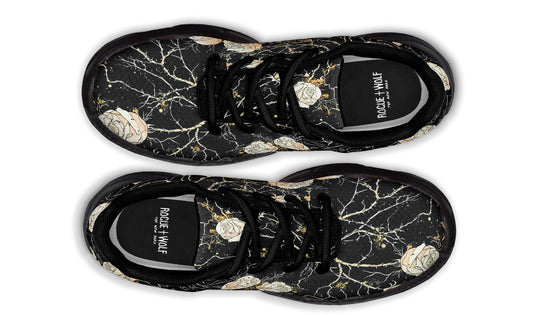 Kintsugi Rose Chunky Sneakers