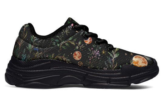 Night Blossom Chunky Sneakers