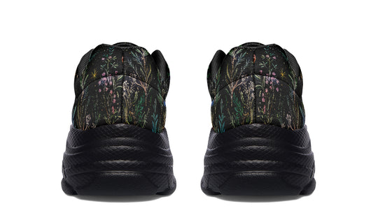 Night Blossom Chunky Sneakers