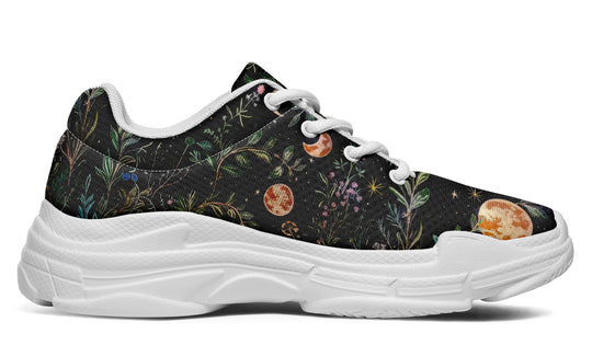 Night Blossom Chunky Sneakers