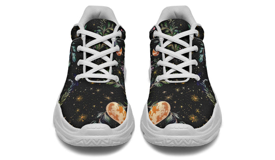 Night Blossom Chunky Sneakers