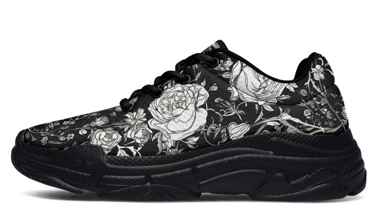 Noir Bouquet Chunky Sneakers