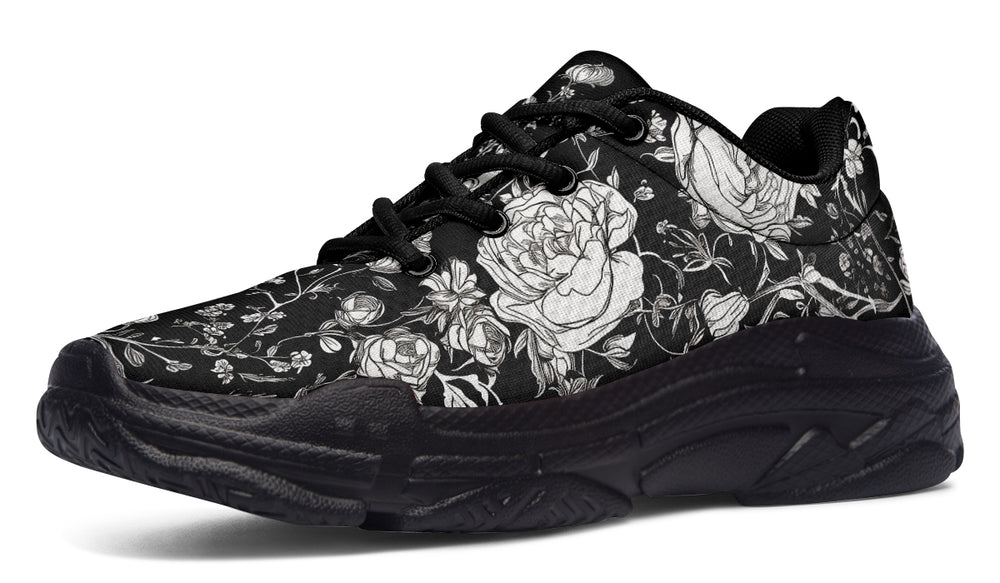 Noir Bouquet Chunky Sneakers