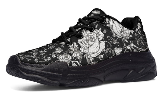Noir Bouquet Chunky Sneakers