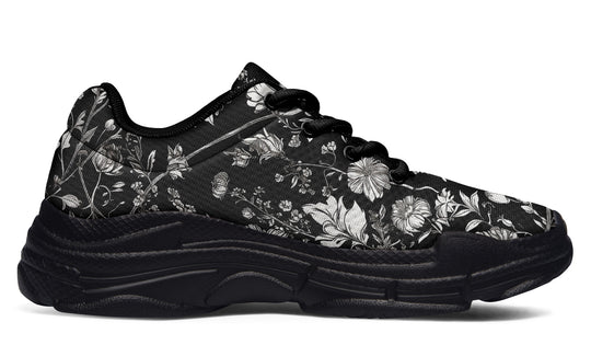 Noir Bouquet Chunky Sneakers