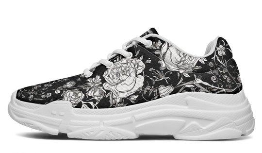 Noir Bouquet Chunky Sneakers