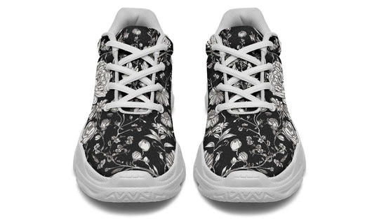 Noir Bouquet Chunky Sneakers