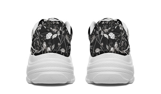 Noir Bouquet Chunky Sneakers