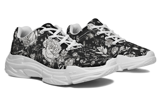 Noir Bouquet Chunky Sneakers