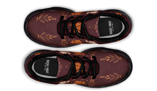 Oxblood Autumnalis Chunky Sneakers