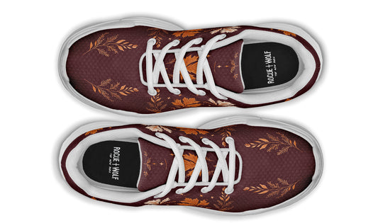 Oxblood Autumnalis Chunky Sneakers
