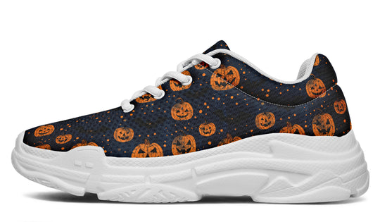 Pumpkin Party Chunky Sneakers