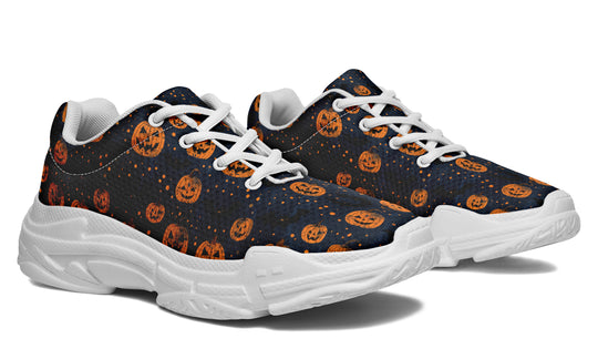 Pumpkin Party Chunky Sneakers