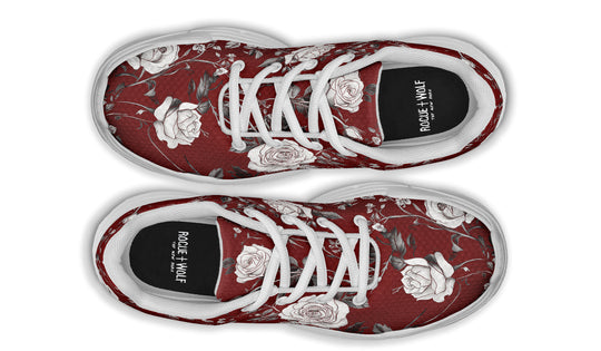 Red Rose Romance Chunky Sneakers