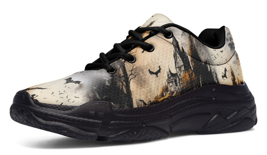 Vampire Mansion Chunky Sneakers
