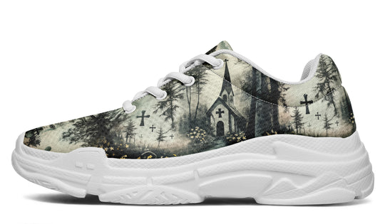 Whispers in the Fog Chunky Sneakers