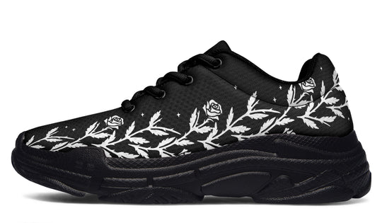 Rosy Night Chunky Sneakers