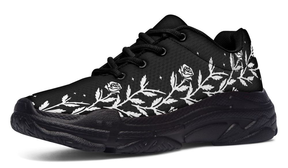 Rosy Night Chunky Sneakers