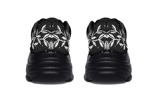 Rosy Night Chunky Sneakers