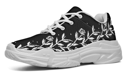 Rosy Night Chunky Sneakers