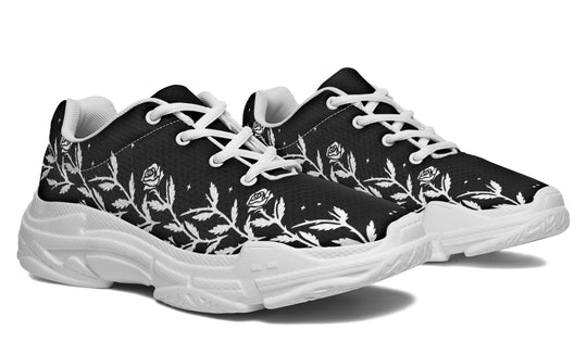 Rosy Night Chunky Sneakers