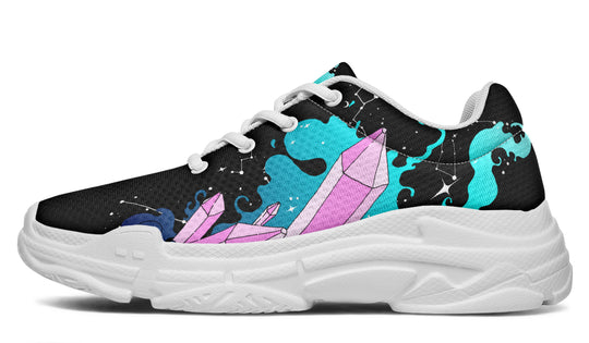 Crystal Sky Chunky Sneakers