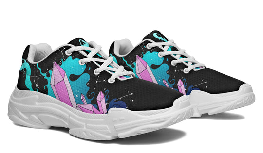 Crystal Sky Chunky Sneakers