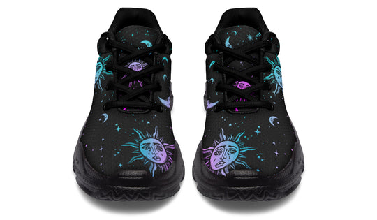 Celestial Pastel Chunky Sneakers