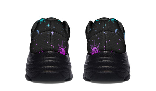 Celestial Pastel Chunky Sneakers