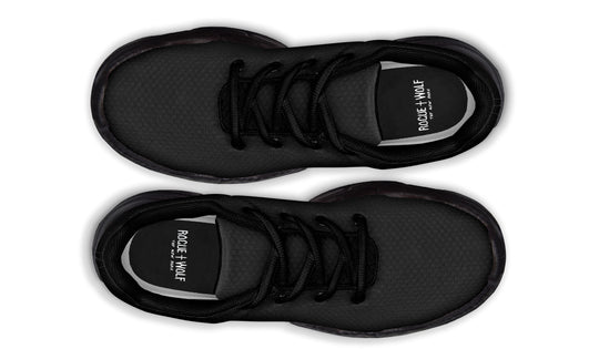 Pitch Black Chunky Sneakers