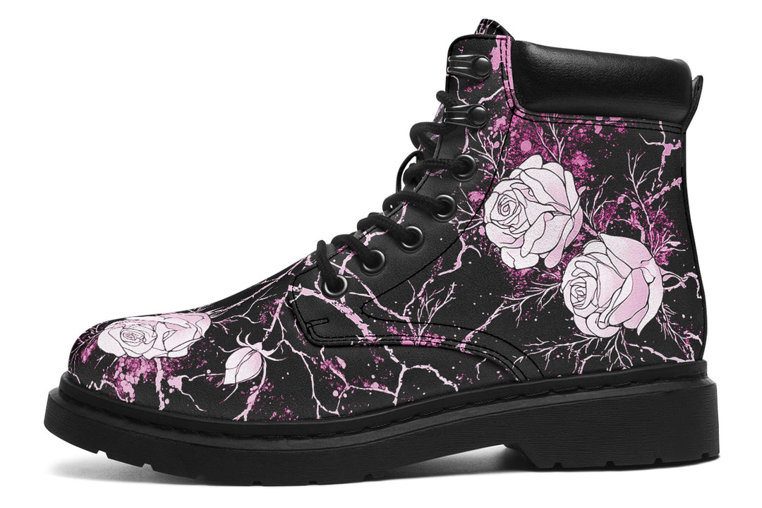 Amethyst Kintsugi Rose Classic Boots