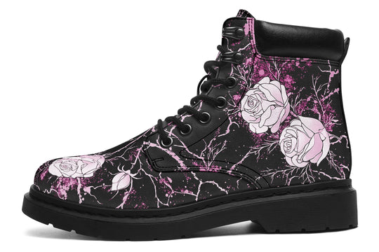 Amethyst Kintsugi Rose Classic Boots
