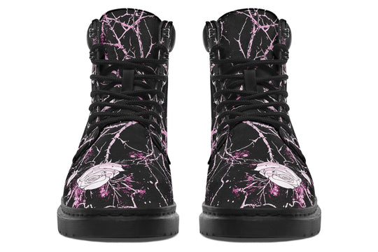 Amethyst Kintsugi Rose Classic Boots