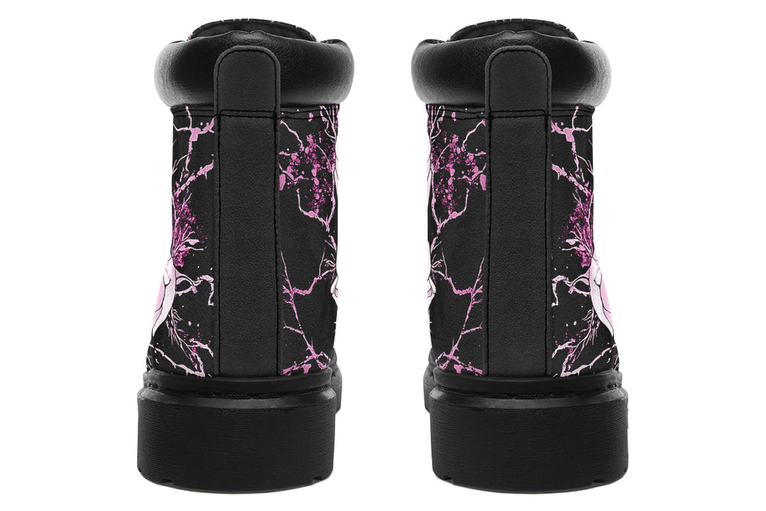 Amethyst Kintsugi Rose Classic Boots