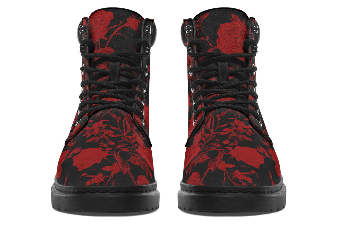 Blood Rose Romance Classic Boots