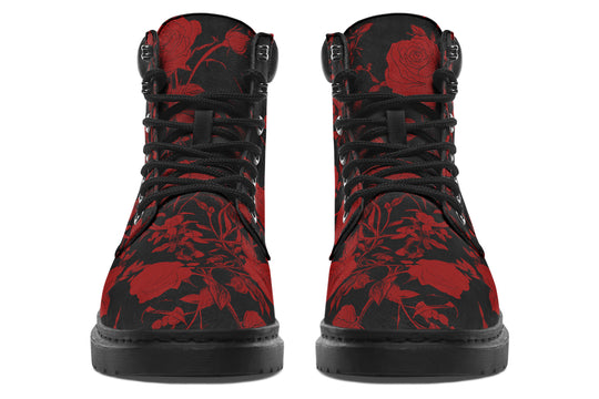 Blood Rose Romance Classic Boots