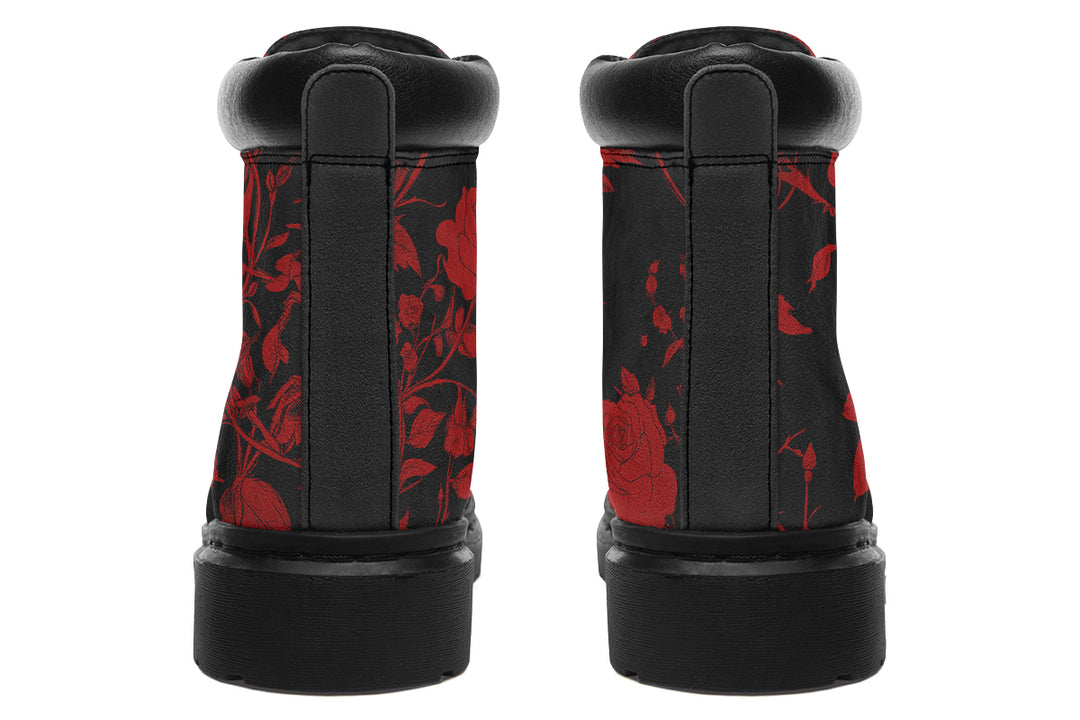Blood Rose Romance Classic Boots