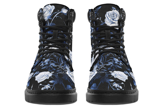 Blue Rose Romance Classic Boots