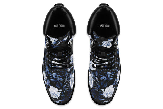 Blue Rose Romance Classic Boots