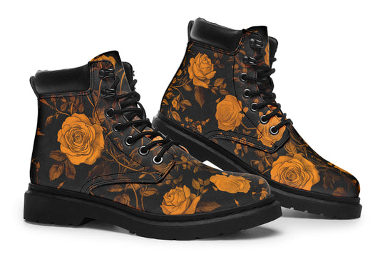 Golden Rose Romance Classic Boots