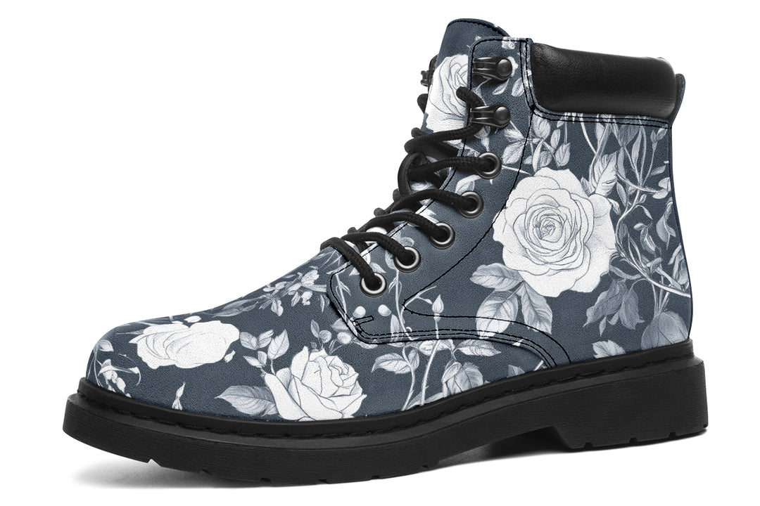 Steel Rose Romance Classic Boots