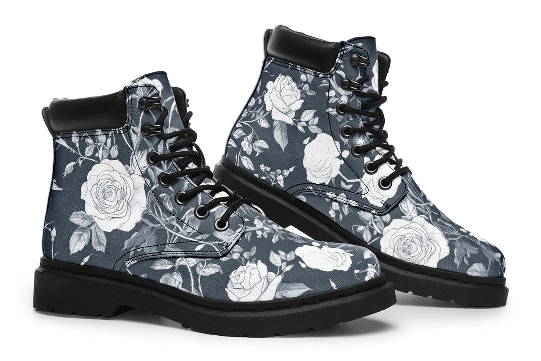 Steel Rose Romance Classic Boots
