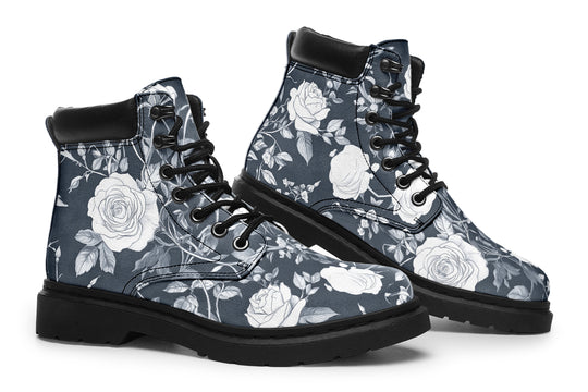 Steel Rose Romance Classic Boots