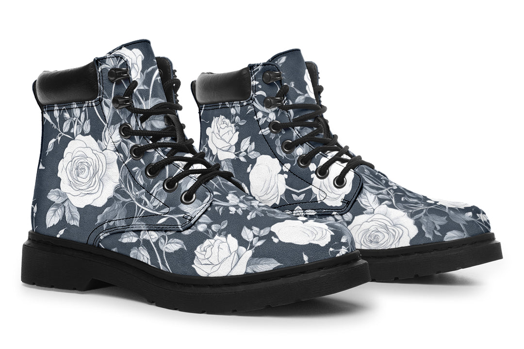 Steel Rose Romance Classic Boots